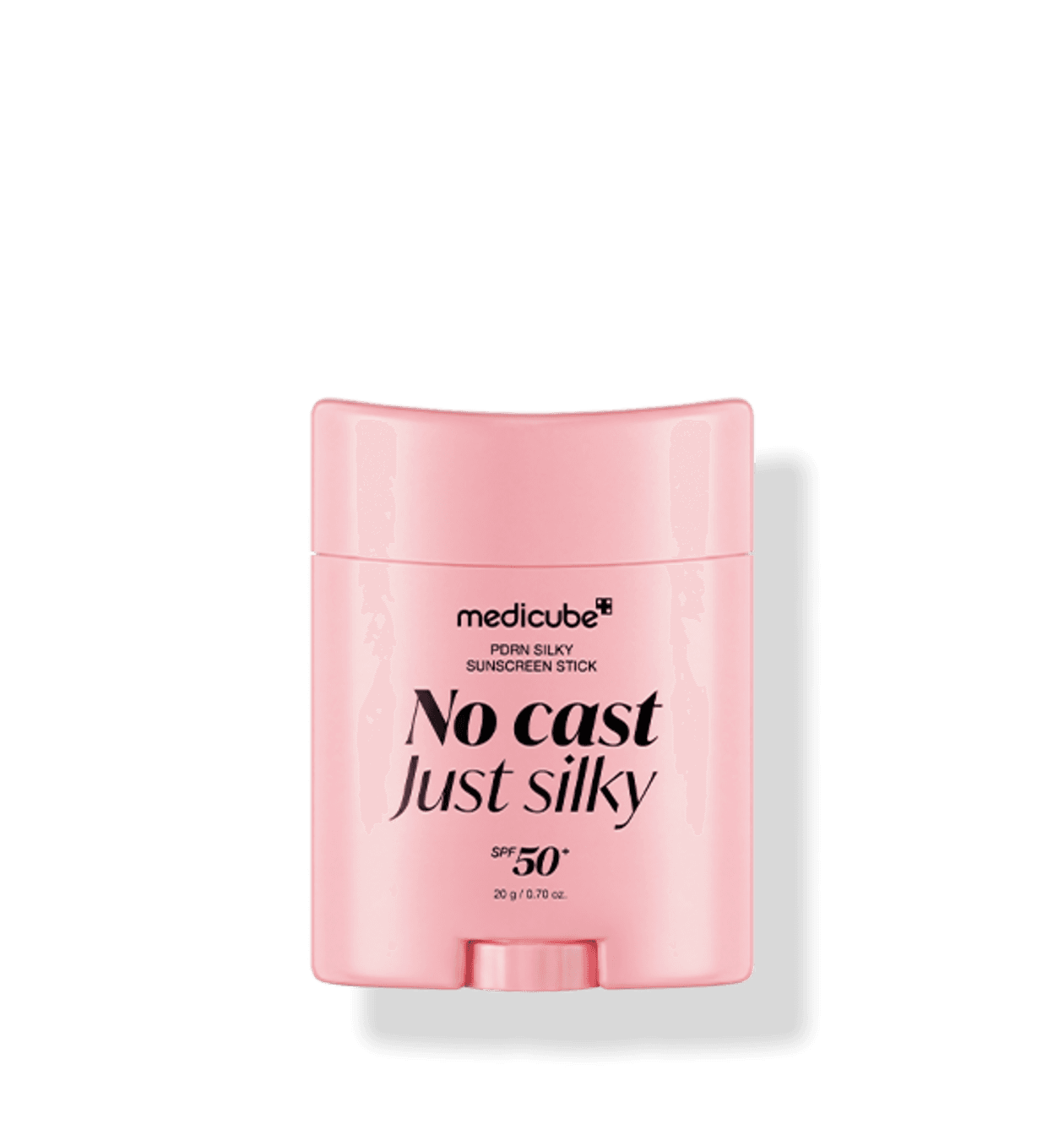 Medicube, PDRN Silky Sunscreen Stick SPF50+, Сонцезахисний стік із PDRN, колагеном і церамідами без липкості та білого нальоту, 20 г