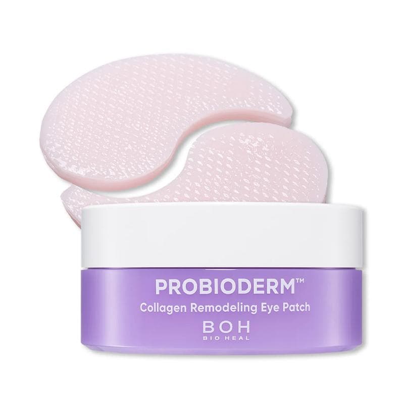 BioHeal BOH, Probioderm Collagen Remodeling Eye Patch, Гідрогелеві Патчі з PDRN та Колагеном Проти Зморшок та Набряклості Навколо Очей