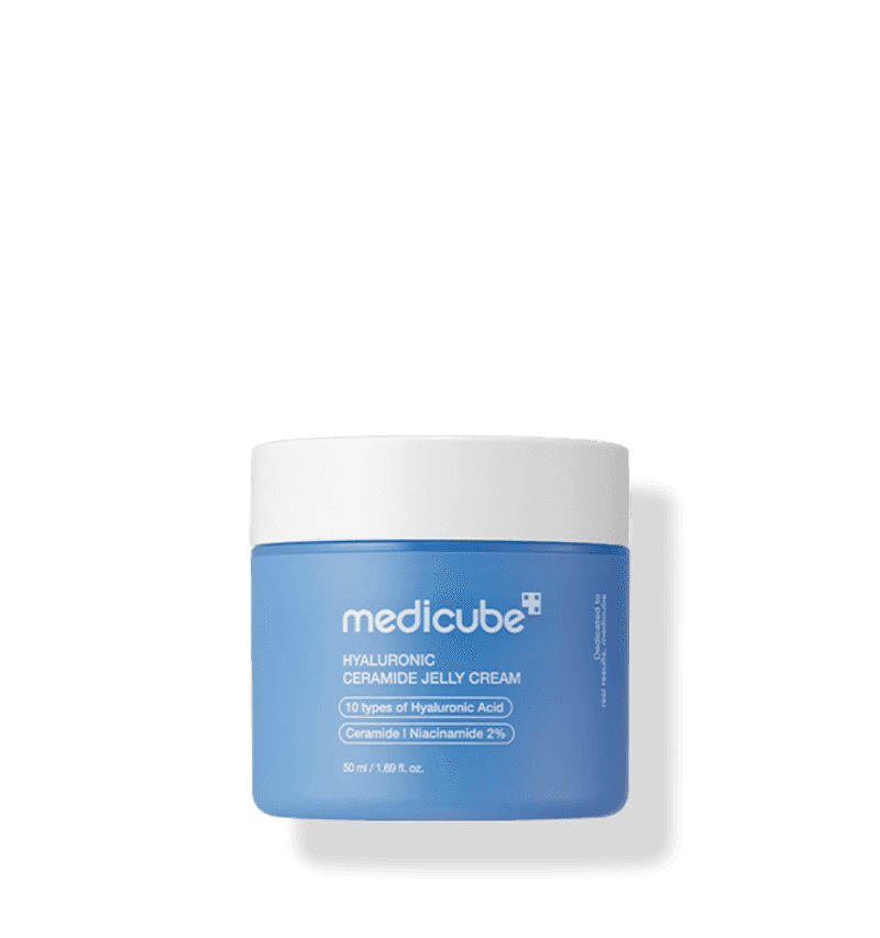 Medicube, Hyaluronic Ceramide Jelly Cream, Желе-Крем з Гіалуроновою Кислотою та Керамідами для Глибокого Зволоження, 50 мл