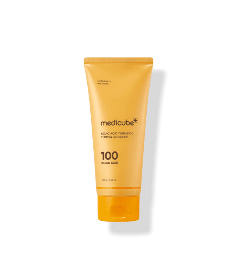 Medicube, Kojic Acid Turmeric Toning Cleanser, Тонізувальна Пінка для Вмивання з Коєвою Кислотою та Куркумою Проти Пігментації, 120 г