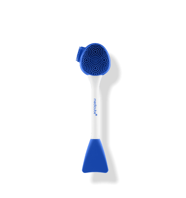 Medicube, Multi Pore Brush & Face Mask Applicator, 4-в-1 Силіконовий Пензель для Масок та Очищення Пор та Масажу