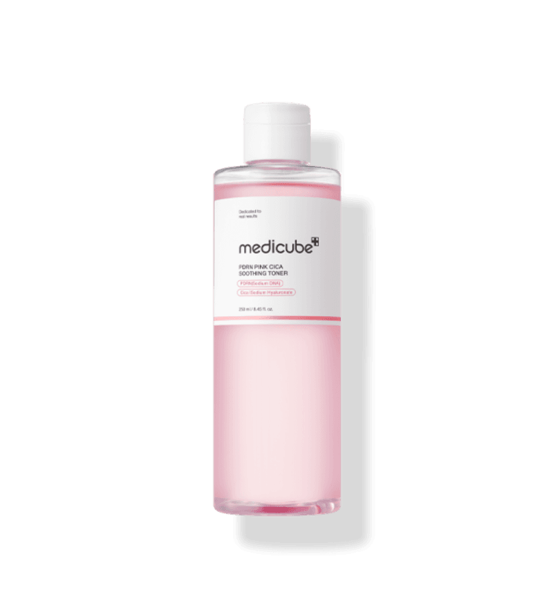 Medicube, PDRN Pink Cica Soothing Toner, Заспокійливий Тонер з PDRN та Цикою Проти Почервонінь