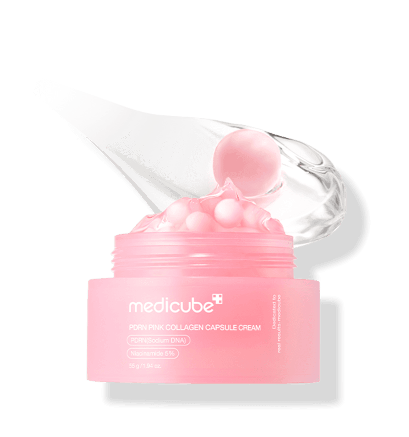 Medicube, PDRN Pink Collagen Capsule Cream, PDRN Рожевий Зволожуючий Колагеновий Капсульний Крем, 50 мл