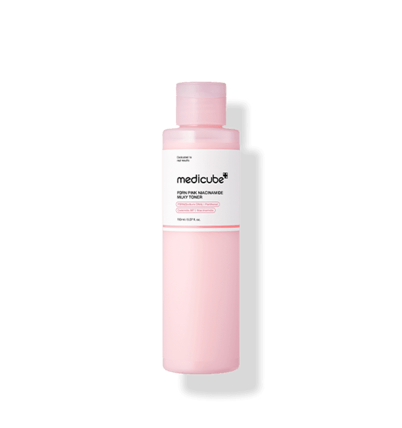 Medicube, PDRN Pink Niacinamide Milky Toner, PDRN Зволожуючий Рожевий Молочний Тонер з Ніацинамідом, 150 мл