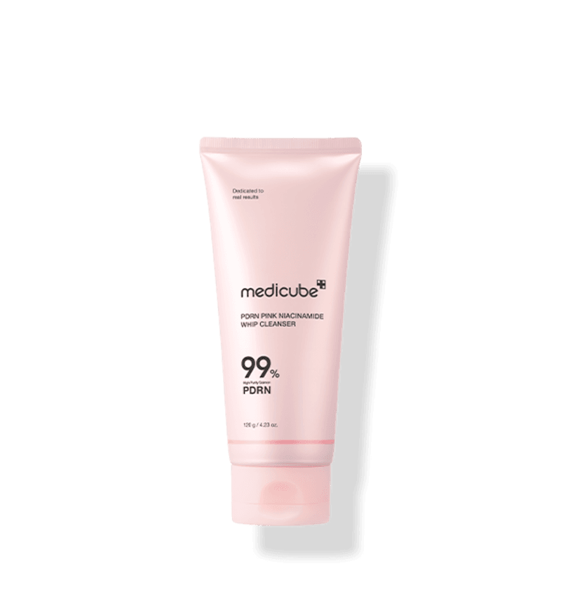 Medicube, PDRN Pink Niacinamide Whip Cleanser, PDRN Рожева Пінка Для Вмивання з Ніацинамідом, 120 г