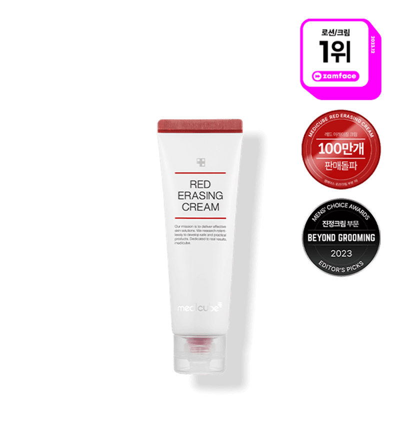 Medicube, Red Erasing Cream, Захисний Крем для Стирання Постакне Слідів та Почервоніння, 50 мл