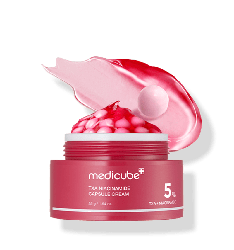 Medicube, TXA Niacinamide Capsule Cream, Капсульний Крем з TXA та Ніацинамідом Проти Темних Плям та Пігментації, 55 г
