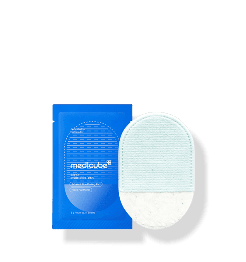 Medicube, Zero Keratin Pad, Ферментні Пад-Маски для Делікатного Відлущення Мертвих Клітин
