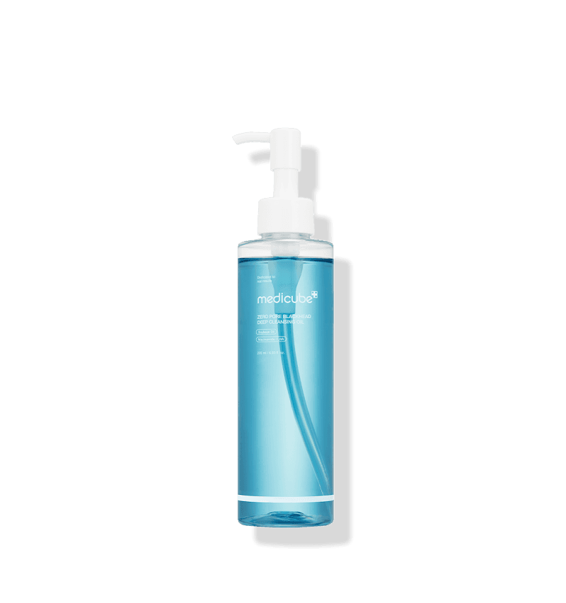 Medicube, Zero Pore Blackhead Deep Cleansing Oil, Гідрофільна Олія для Глибокого Очищення Пор та Чорних Цяток, 205 мл