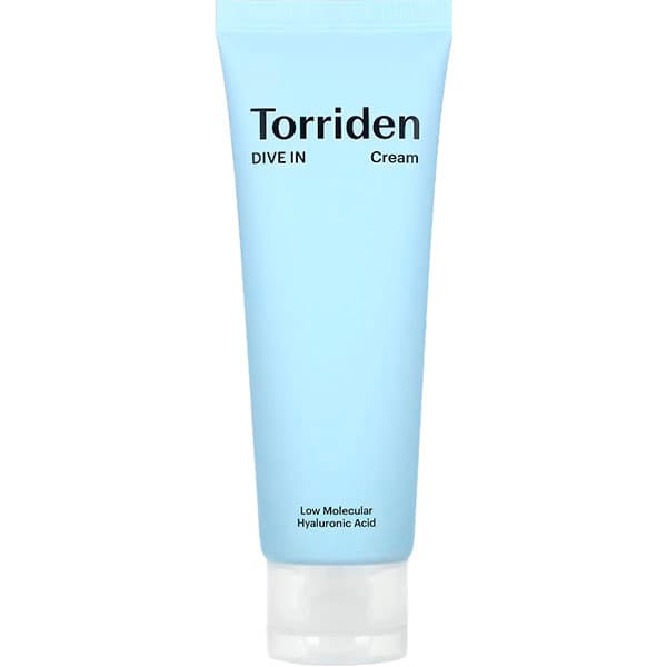 Torriden, Dive-In Low Molecular Hyaluronic Acid Cream, Крем з 5D Гіалуроновою Кислотою для Зволоження та Відновлення Бар'єру