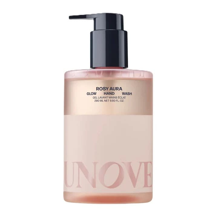 UNOVE, Glow Hand Wash Rosy Aura, Парфумоване Мило для Рук з Пептидами та Керамідами